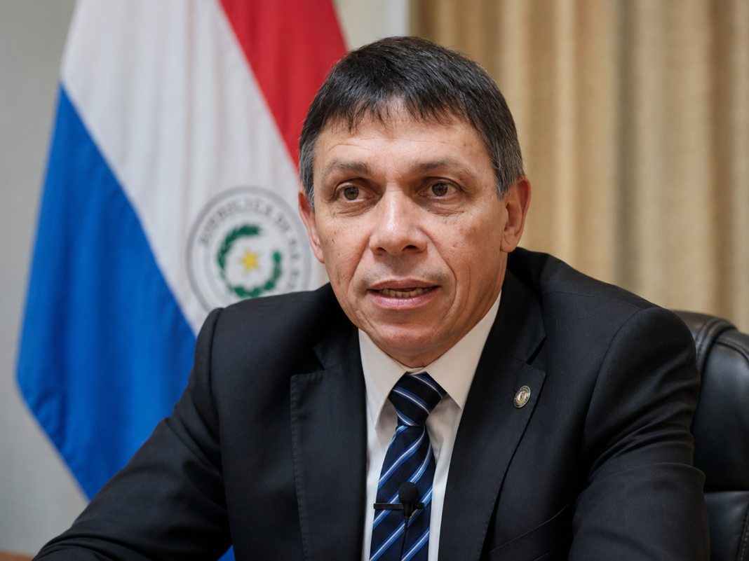 Oscar Paciello, expresidente del Consejo de la Magistratura, durante una entrevista sobre la credibilidad institucional